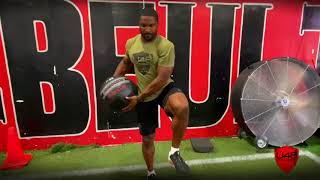 Single leg Diagonal Chops/Single Leg Diagonal Chops Glute activation