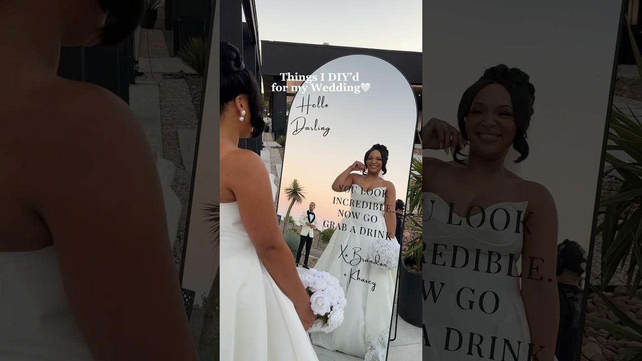 POV: you’re a crafty bride on a budget 