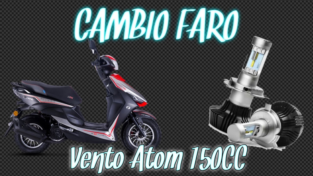 Tutorial: Cambio de luz led, VENTO ATOM 150CC