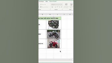 Cách tự động chỉnh kích thước ảnh trong Excel cực nhanh | Mẹo Excel hữu ích