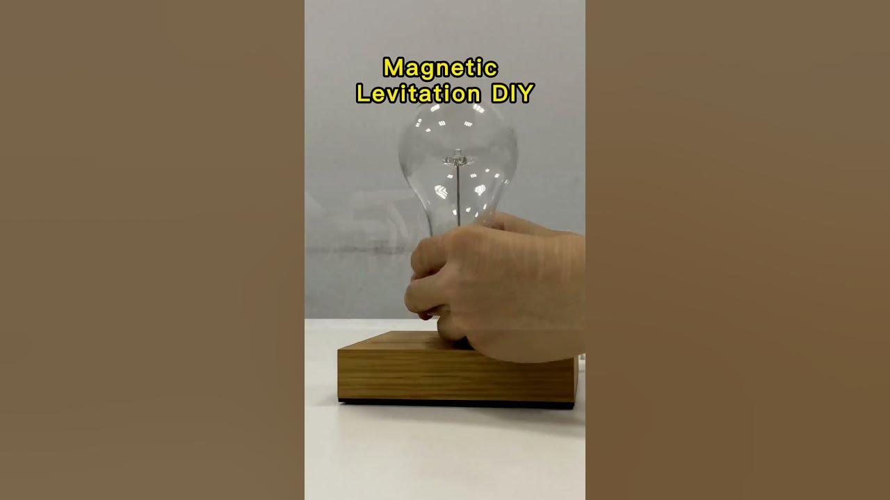 DIY a Levitating Light Bulb - YouTube