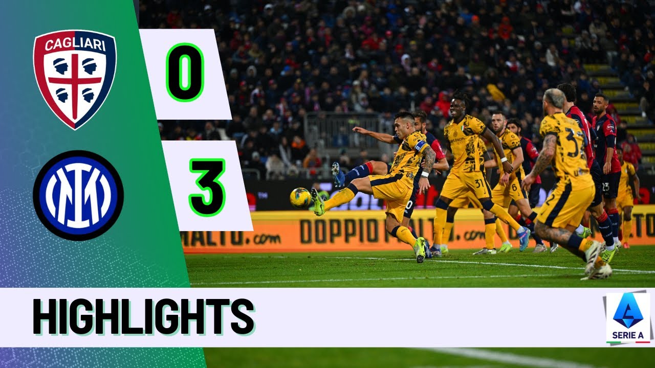 Cagliari - Inter | 0:3 | Highlights | Serie A 2024-25 | cagliari inter