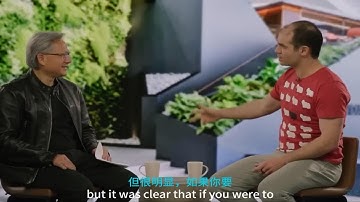 Ilya对话黄仁勋：选择深度的大AI模型是直觉