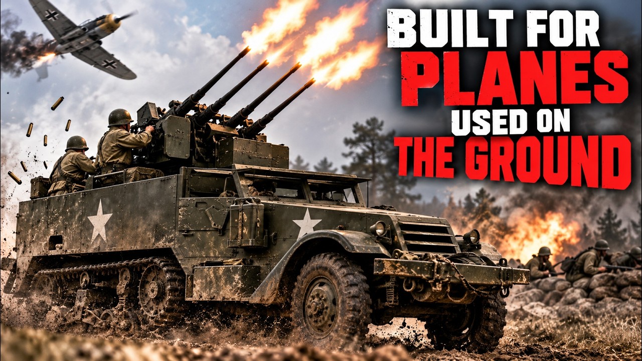 The M16 Half-Track Was Built for Air Defense - Then It Became an