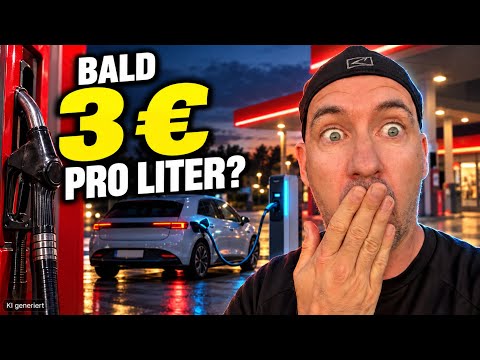 €3 per liter for gas? 😳 Switch to an EV now – or keep filling up? ❌ #gasprices