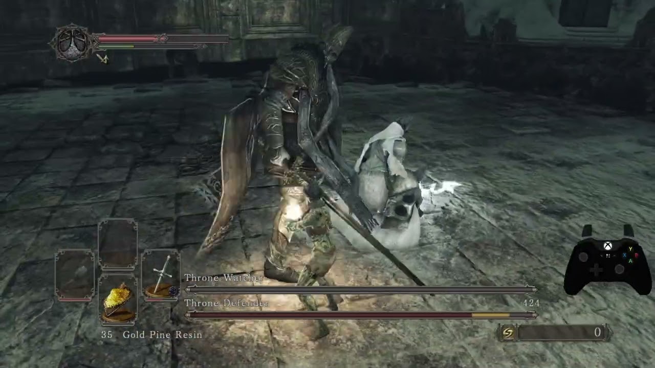 DS2 Throne Watcher & Defender SL1 CoC No Roll -Flawless