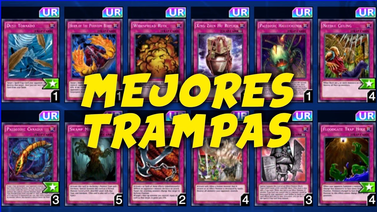 TOP 7: Mejores cartas de trampa | Yu-Gi-Oh! Duel Links - YouTube