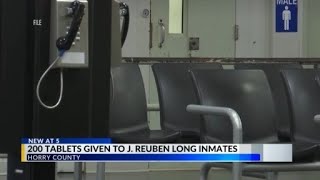 J. Reuben Long implements tablet program for inmates drawing divided reaction from locals