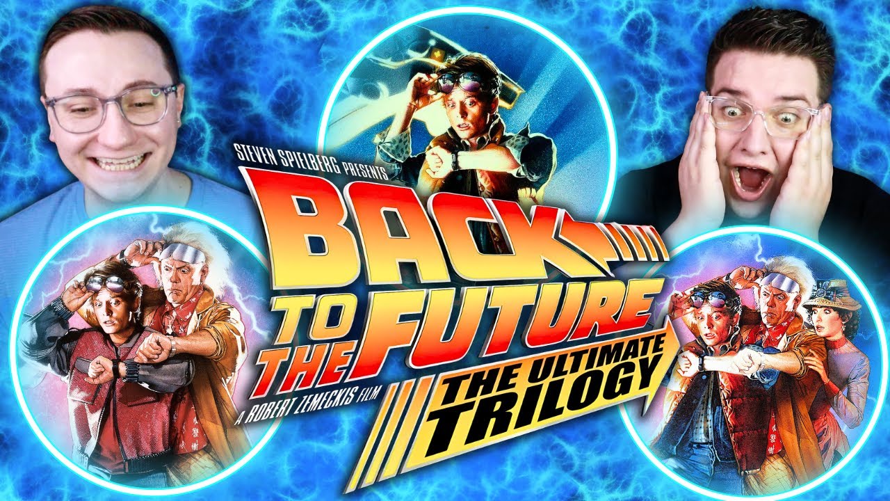 THE ULTIMATE BACK TO THE FUTURE 40th ANNIVERSARY BINGE! *REACTION* FIRST TIME WATCHING THE TRILOGY!