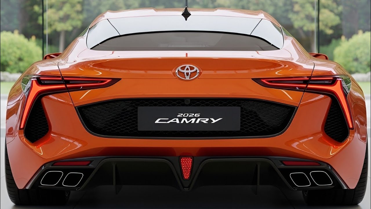 2026年トヨタカムリ 新時代のラグジュアリーとパワーを解き放つ究極セダン登場！ 🚗🔥