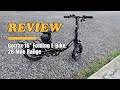 Gotrax 16" Folding Electric Bike Review 2025