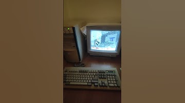 Launching Doom on old 486 PC with Windows 95 installed