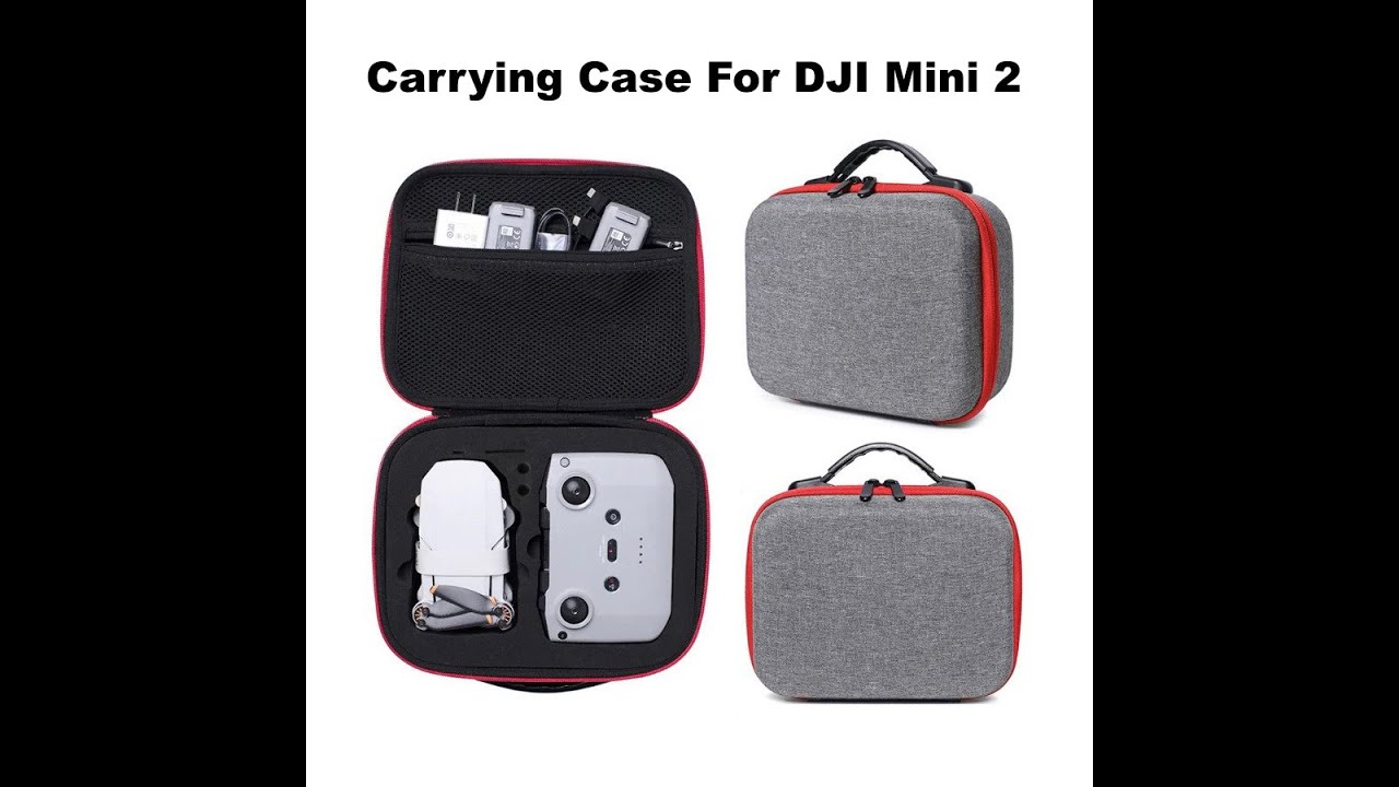 DJI Mini 2 Accessories - Portable Carrying Bag Dustproof Anti Scratch Drone Travel Case Protective