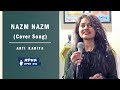 Nazm nazm cover song  arti kariya  singing  apna open mic  rajkot  1st edition