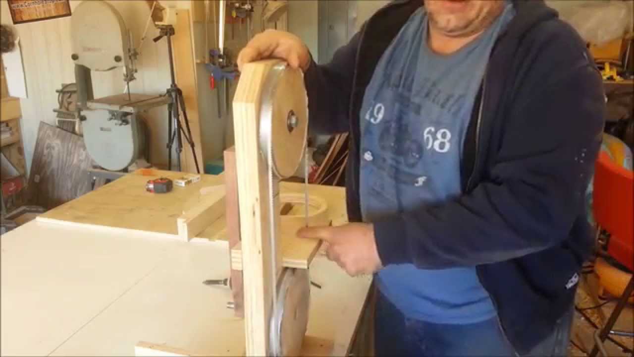 DIY - Homemade bandsaw follow up - YouTube