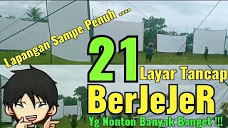 CINGKANG 103   XENON 104   LCD DIGITAL   16MM // Liputan Layar Tancap lian bolong channel