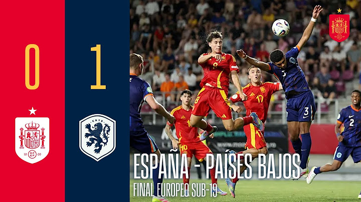 RESUMEN | España 0-1 Países Bajos | Final | Europeo sub-19 Rumanía | 🔴 SEFUTBOL