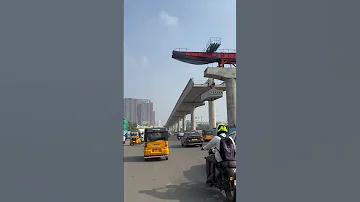 Chennai Metro Works 2025 Jan Edition Youtubeshorts Chennai Chennaimetro 2025 Metro 