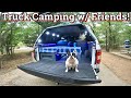 Solo Truck Camping : Special guests, new gear and big a** fish!