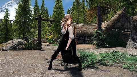 SKYRIM Dagger Parry Animation / 스카이림 역수단검 패리 모션