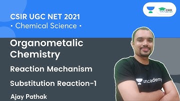 Substitution Reaction-1 | Reaction Mechanism | Organometalic Chemistry for CSIR NET | By Ajay Pathak