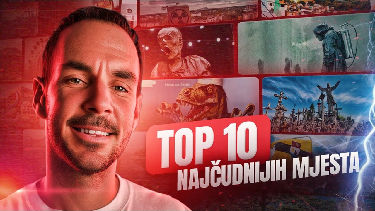 Ovo je 10 NAJČUDNIJIH MJESTA koje sam IKADA POSJETIO!