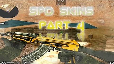 STRIKE PORT DESTRUCTION | AK-47 INJECTOR SKIN | CSGO MOBILE | SPD CF | OFFLINE FPS ANDROID GAMEPLAY