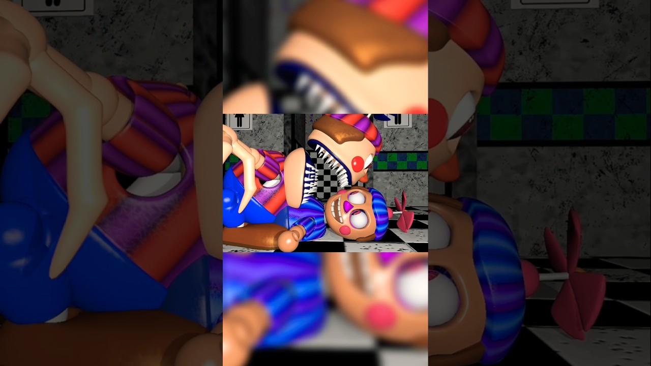 [FNAF] NIGHTMARE BB FIGHTS JJ 