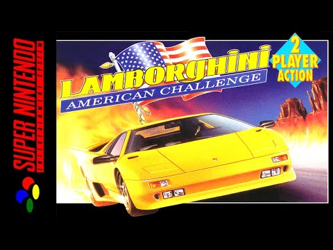 [Longplay] SNES - Lamborghini American Challenge (4K, 60FPS)