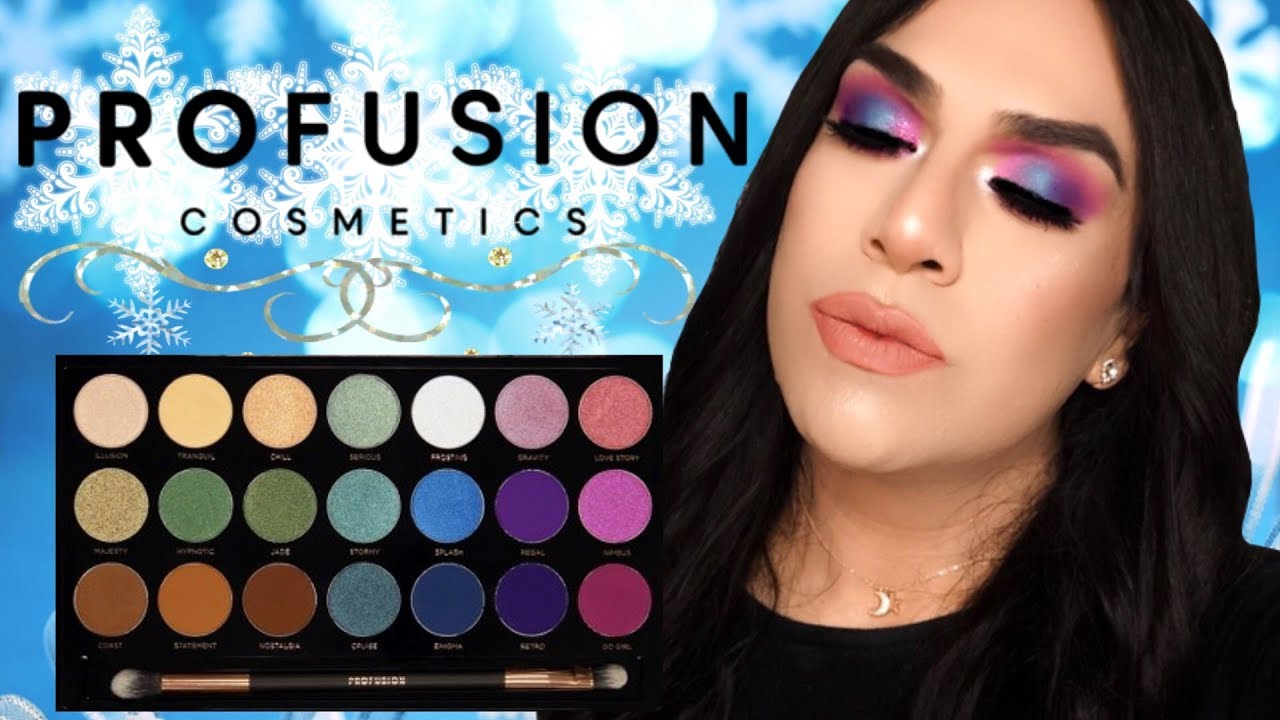PROFUSION HOLIDAY COLLECTION -WANDERLUST PALETTE MAKEUP LOOK