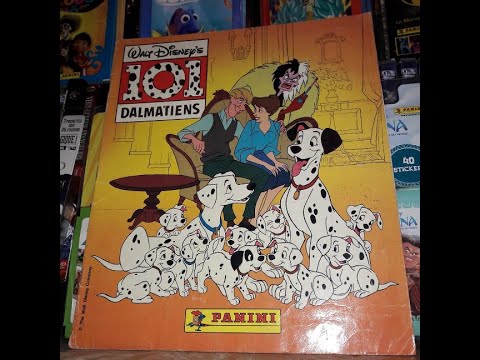 Album Panini Les 101 Dalmatiens – Édition 1980 – Vintage – Occasion