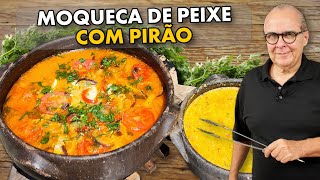 A MELHOR RECEITA DE MOQUECA DE PEIXE COM PIRÃO DO CHEF TAICO