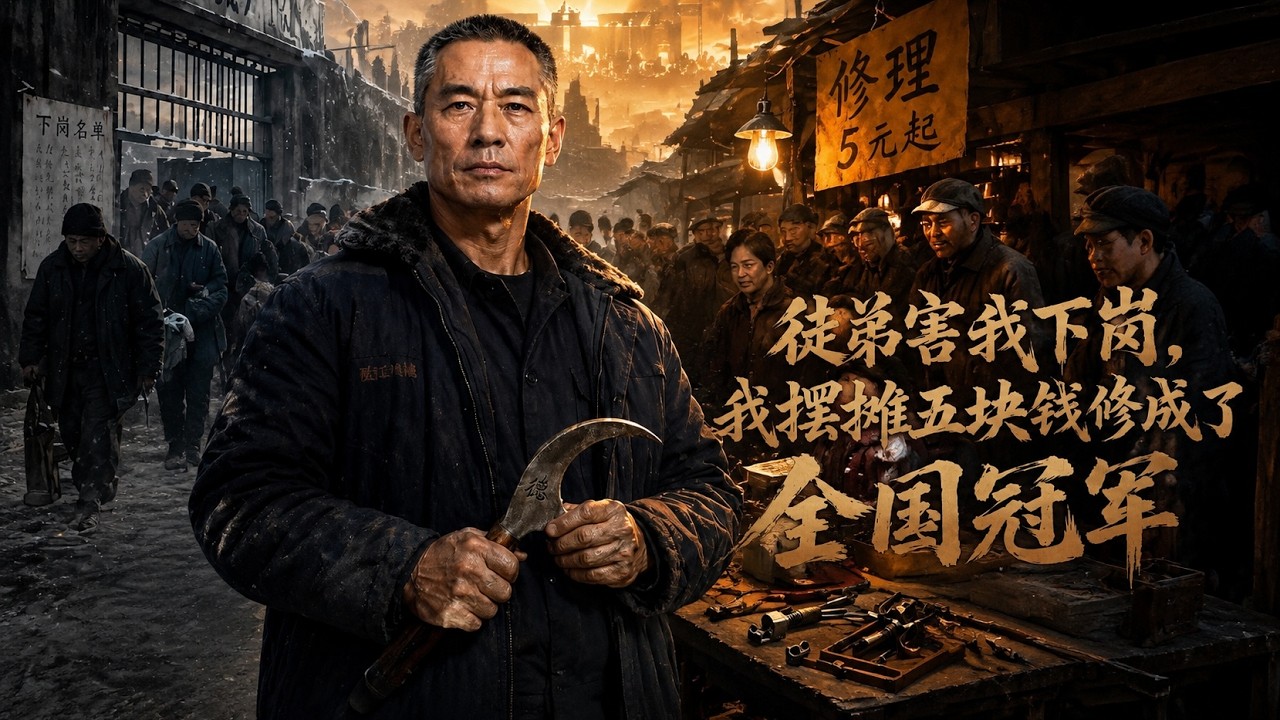 徒弟下崗我擺攤，我竟修成冠軍