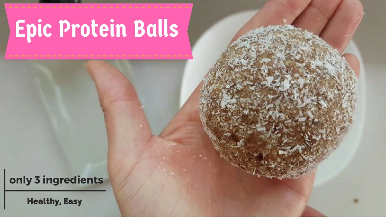 How to make Protein Balls / Super Easy, Healthy & Vegan YouTube