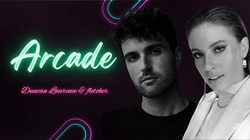 Duncan Laurence & FLETCHER - Arcade (Karaoke Version) | Original Key