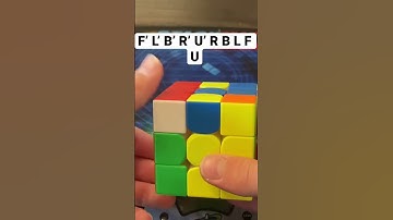 Easy Rubik’s cube pattern | Glitch pattern #shorts