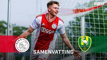 Kristian HLYNSSON bij VIER doelpunten betrokken tegen ADO ⚡️ | Samenvatting Jong Ajax - ADO Den Haag