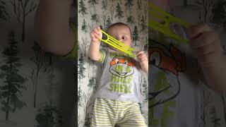 #babylife#babyplaying #baby#ninja #turtle #outfit #clothebook#pinao  