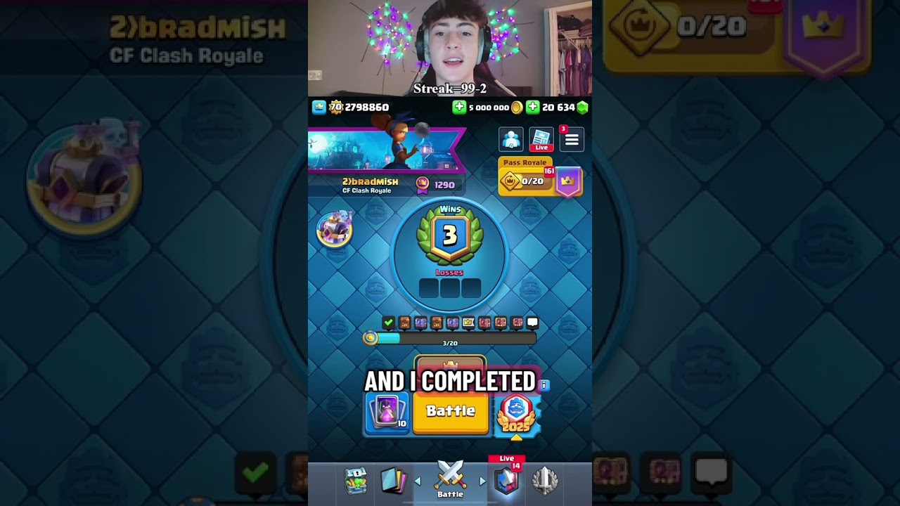 20 Win challenge with a 67 