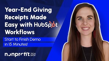 Automate Your Year-End Donation Receipts in HubSpot (No Manual Emails!)