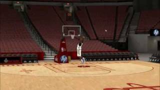 NBA 2k12 9999 Lbs , McDonald's Fan dunks and breaks backboard . Funny ;D