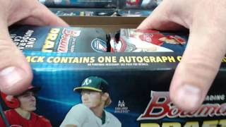 2016 Bowman Draft 10 Case Break Case #10 Super Jumbo