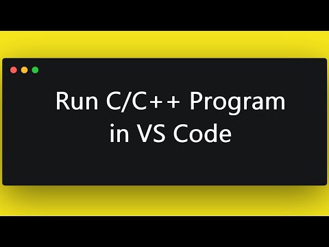 How to Run C and C++  Programs on VS code