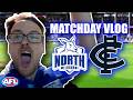 THE GREATEST FRIDAY! | ROOS VS BLUES AFL VLOG!