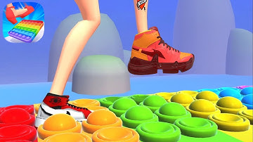 Tippy Toe 3D Game All Levels Gameplay Walkthrough MAX SCROE (Android, iOS) LATEST UPDATE Volume 1