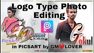 how to edit logo type photo editing in PicsArt tamil | editing |  mobile editing | gm❤️creation screenshot 4