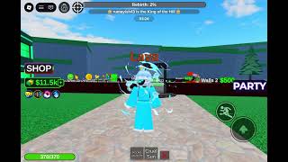 infinite rebirth glitch in Elemental powers tycoon (Patched i think)