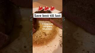 Save Best Till Last 2 Rump Cuts 100Grams Of Protein