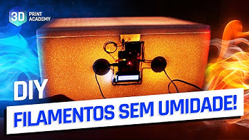 ESTUFA CASEIRA ANTI-UMIDADE para filamentos de Impressão 3D (Feat. Fabricio Canal XProjetos)