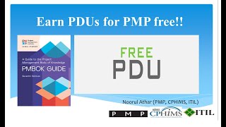 How to get free PDUs for PMP renewal |PMP7|